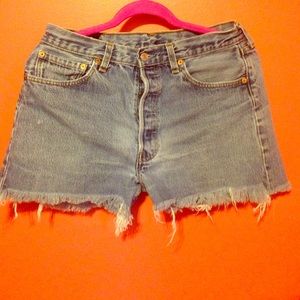 Levi jean shorts