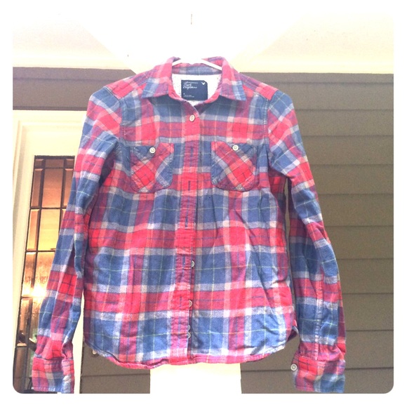 Long sleeved flannel!
