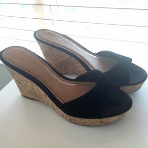 Cork Wedge Sandals