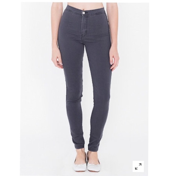 Grey American Apparel Easy Jean