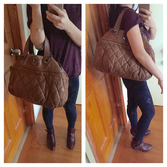 Auth Chanel lg in the mix tote bag - Picture 2 of 4