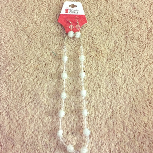 Beautiful necklace and earring set!