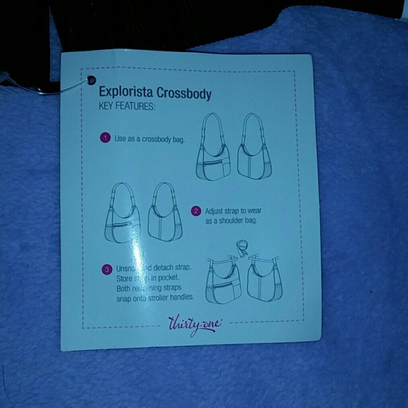 NWT 🆕Thirty One Crossbody Multiway Bag🆕 - Picture 3 of 4