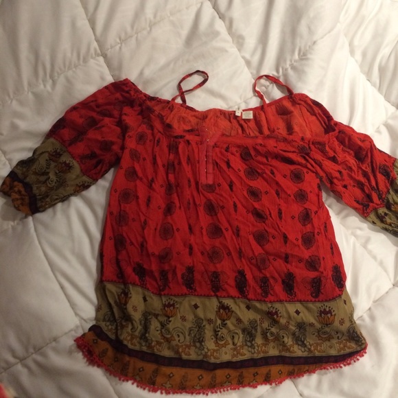 urban outfitters off the shoulder top - Picture 1 of 1