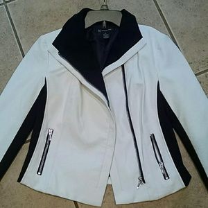INC from Macy's.never worn.faux leather jacket