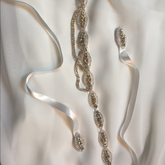 Genuine Ashleigh Malangone Crystal Bridal Headband main image 4