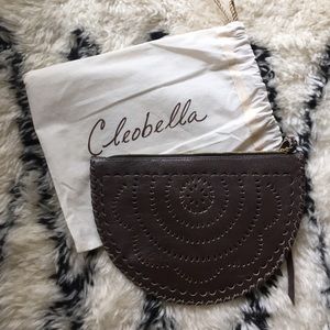❌❌SOLD❌❌Cleobella Half Moon Clutch