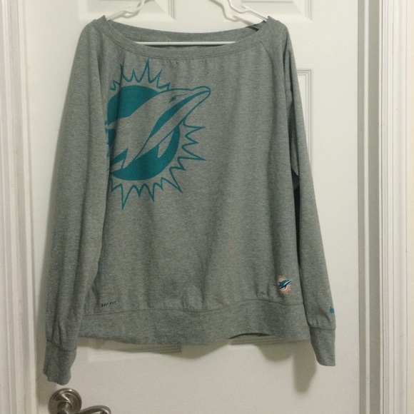 Nike Miami Dolphins Women's dri-fit long sleeve