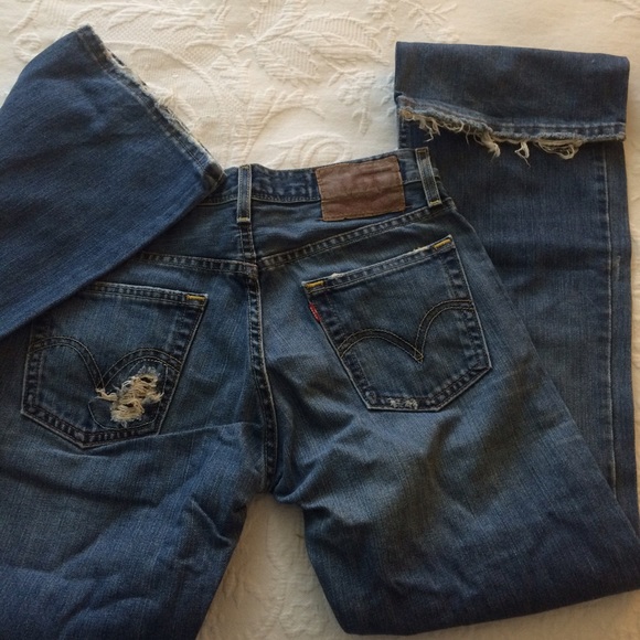Levi's low boot cut dungarees