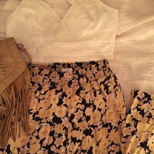 Volcom Printed Bell Bottom Pants