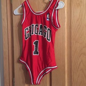 Chicago Bulls leotard jumpsuit romper costume
