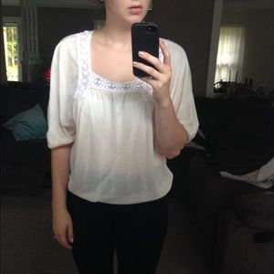 American Rag Crochet Top