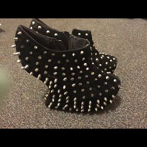 Studded heels