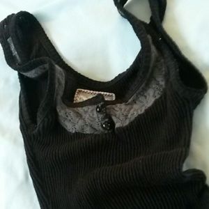 Free People Ribbed Tank Top