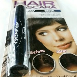 (3) Nu-pore Hair Mascara BLK. Touch up your grays
