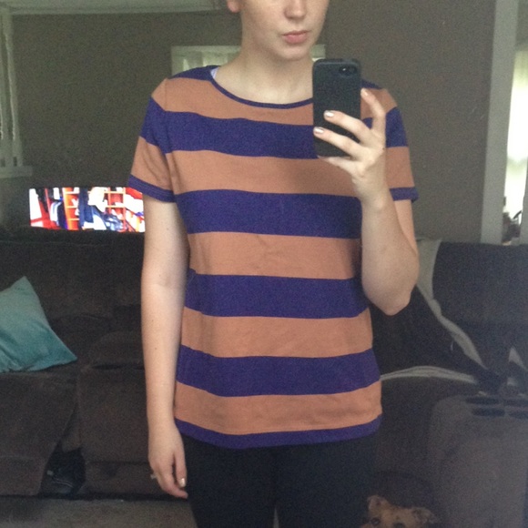LOFT Striped Top