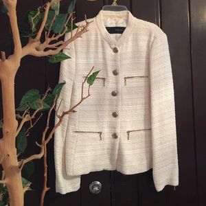 Zara Basic blazer, Size US XL. Never been worn.