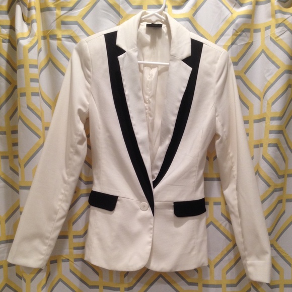 Women's Color Block Blazer - Picture 1 of 4