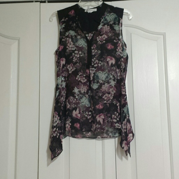 BCBG Floral Top