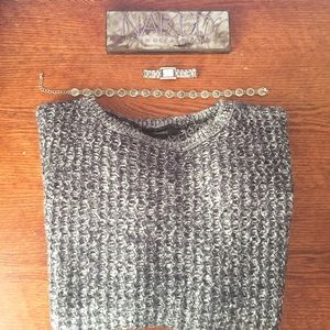Cute knitted sweater!