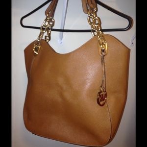 Michael Kors Saffiano Leather Handbag