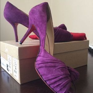 Christian LOUBOUTIN Greissimo Pump Amethyste 85