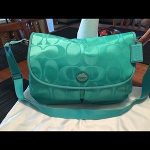 Authentic nylon coach bag