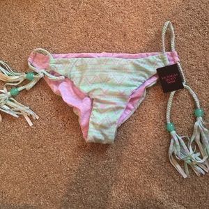 VS Reversible ruched bikini bottom