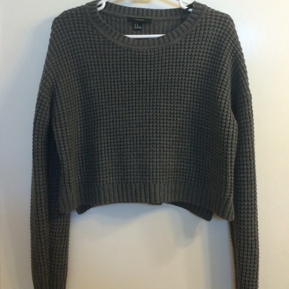 Forever 21 Crop Top Sweater