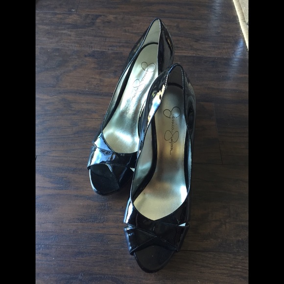 Jessica Simpson wedge heels - Picture 2 of 3