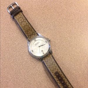 Coach Signature Logo Watch