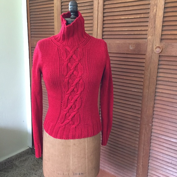 Sweater red size s Banana Republic,hardly worn
