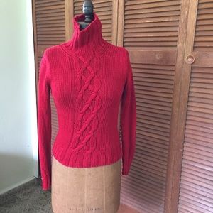 Sweater red size s Banana Republic,hardly worn