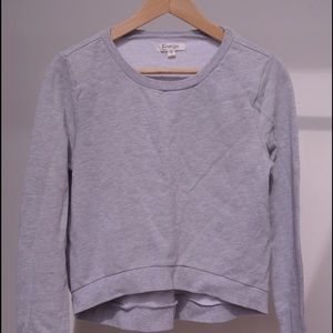 Minimalistic gray sweater