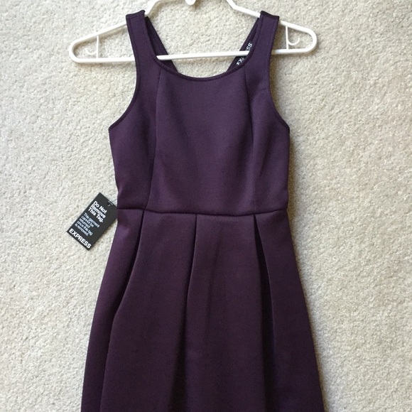Plum Express Dress