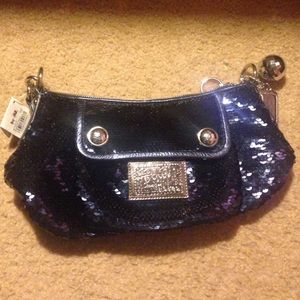 Limited edition coach poppy sequin bag