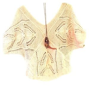 Boho knitted top