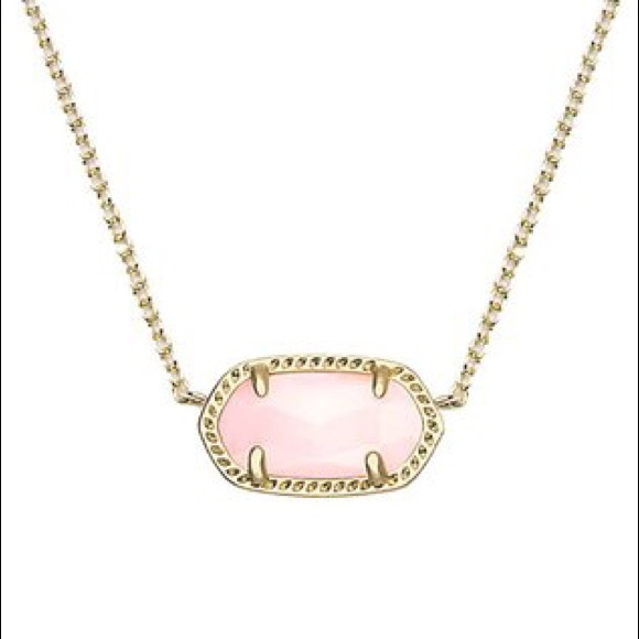 Kendra Scott Jewelry - Kendra Scott Elisa Rose Quartz necklace