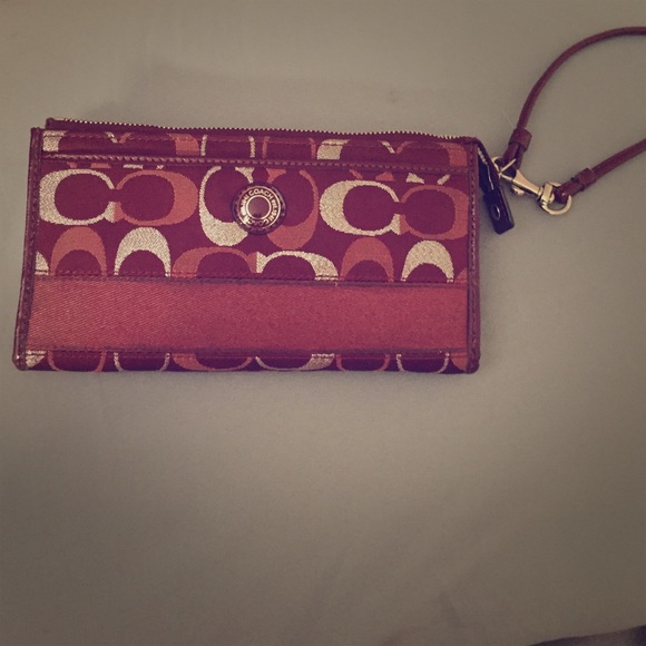 Coach wristlet - Picture 1 of 4
