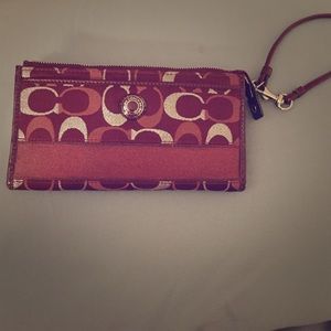 Coach wristlet
