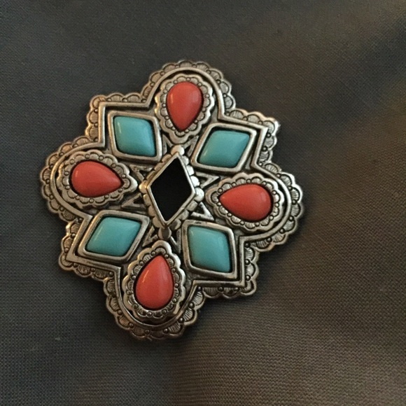 Turquoise broach