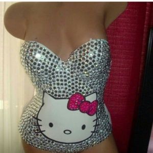 Hello FromThe Other Side Corset Top
