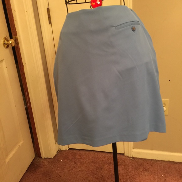 CORAL BAY GOLF BLUE SKIRT. - Picture 3 of 3