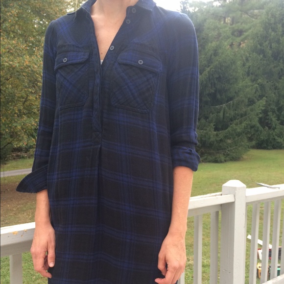 Madewell flannel dress