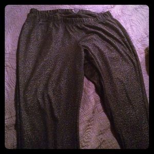Torrid size 1 animal print leggings