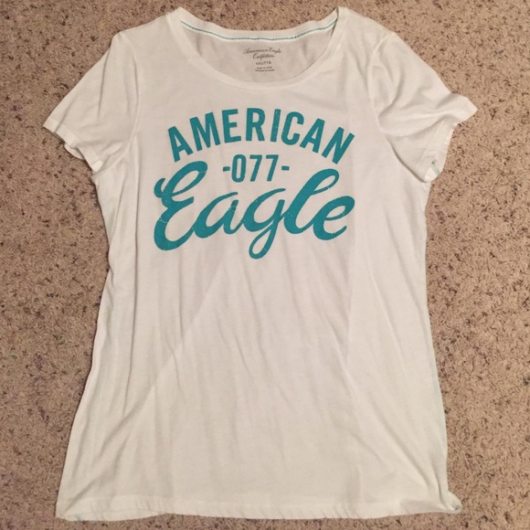 American Eagle Outfitters XXL White TShirt