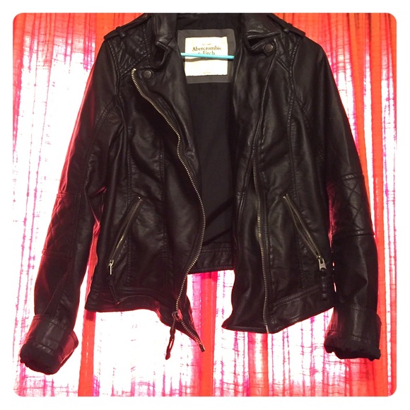 Vegan leather jacket