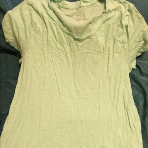Jcrew mint-colored vintage cotton tee