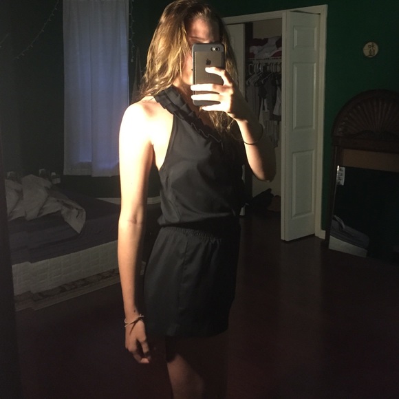 Black Romper Halter - Picture 2 of 4