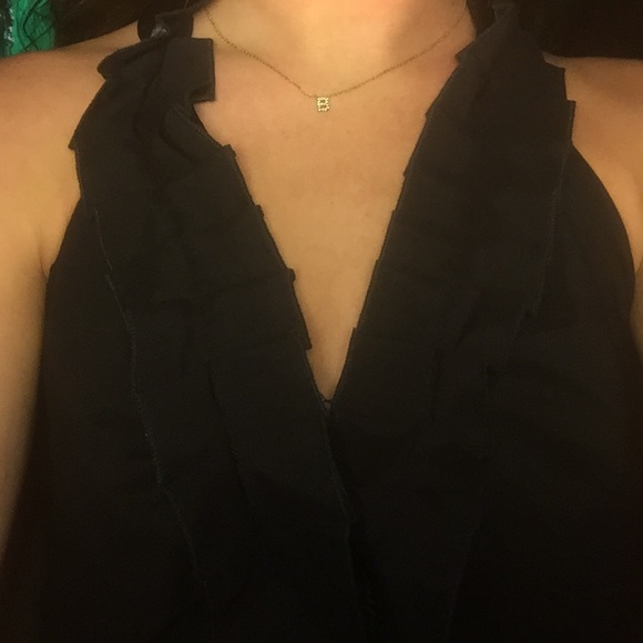 Black Romper Halter - Picture 3 of 4